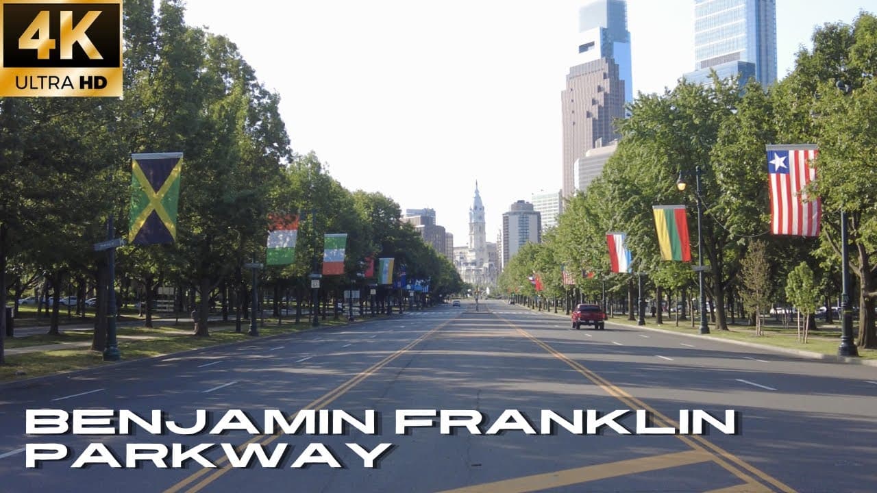 Benjamin Franklin Parkway Video