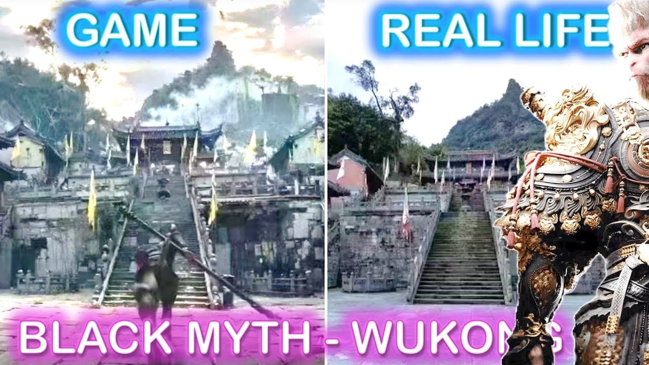 36 Real Life Locations of Black Myth: Wukong (Shanxi)