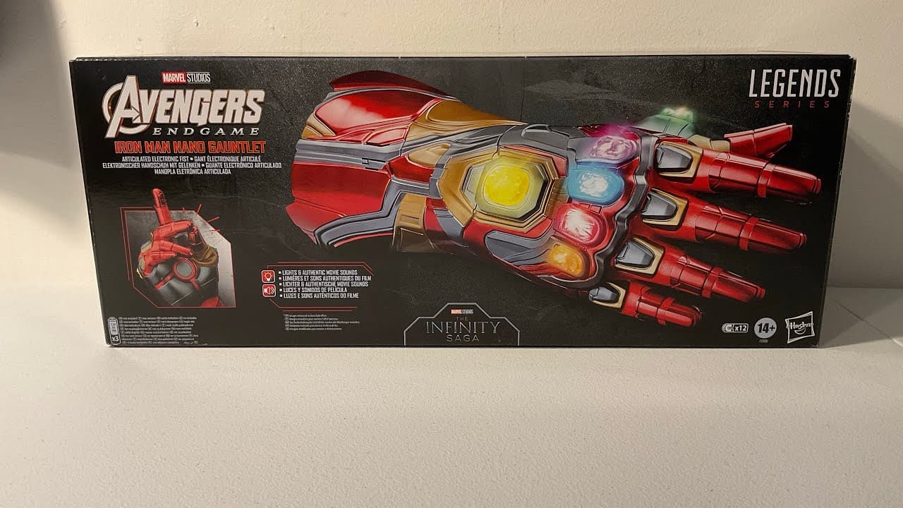 Marvel Legends Iron Man Nano Gauntlet – Articulated Electronic Fist Video