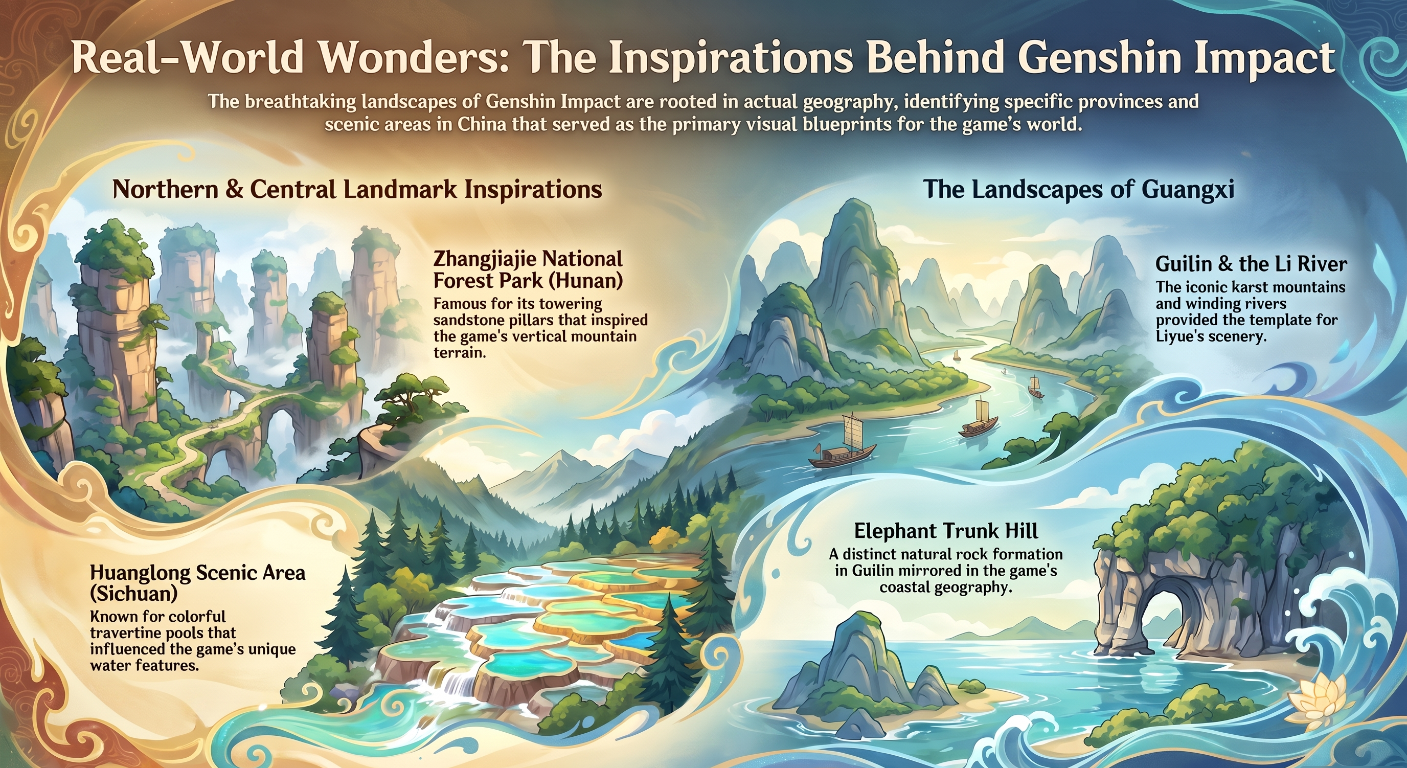 Genshin Impact Real-World Inspirations