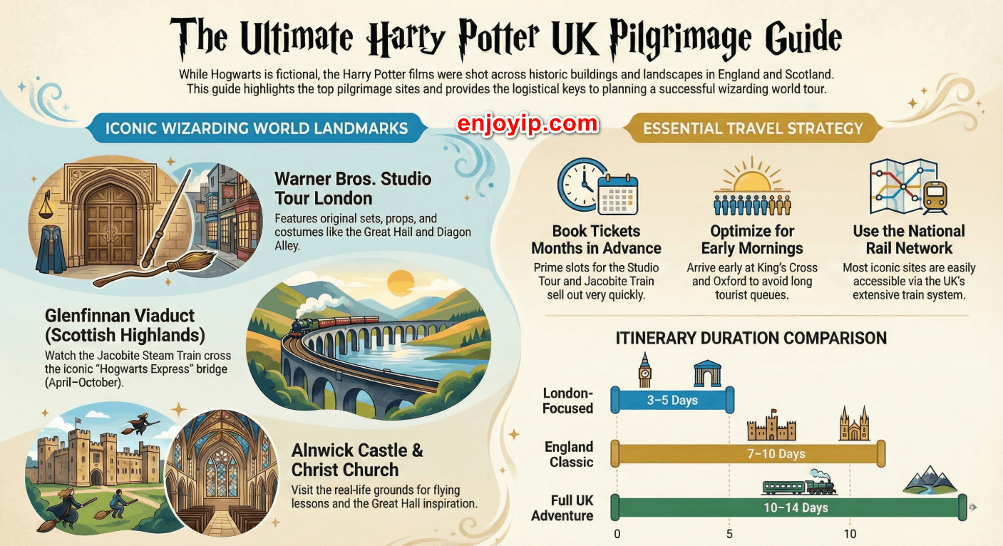 Harry Potter UK Pilgrimage Guide
